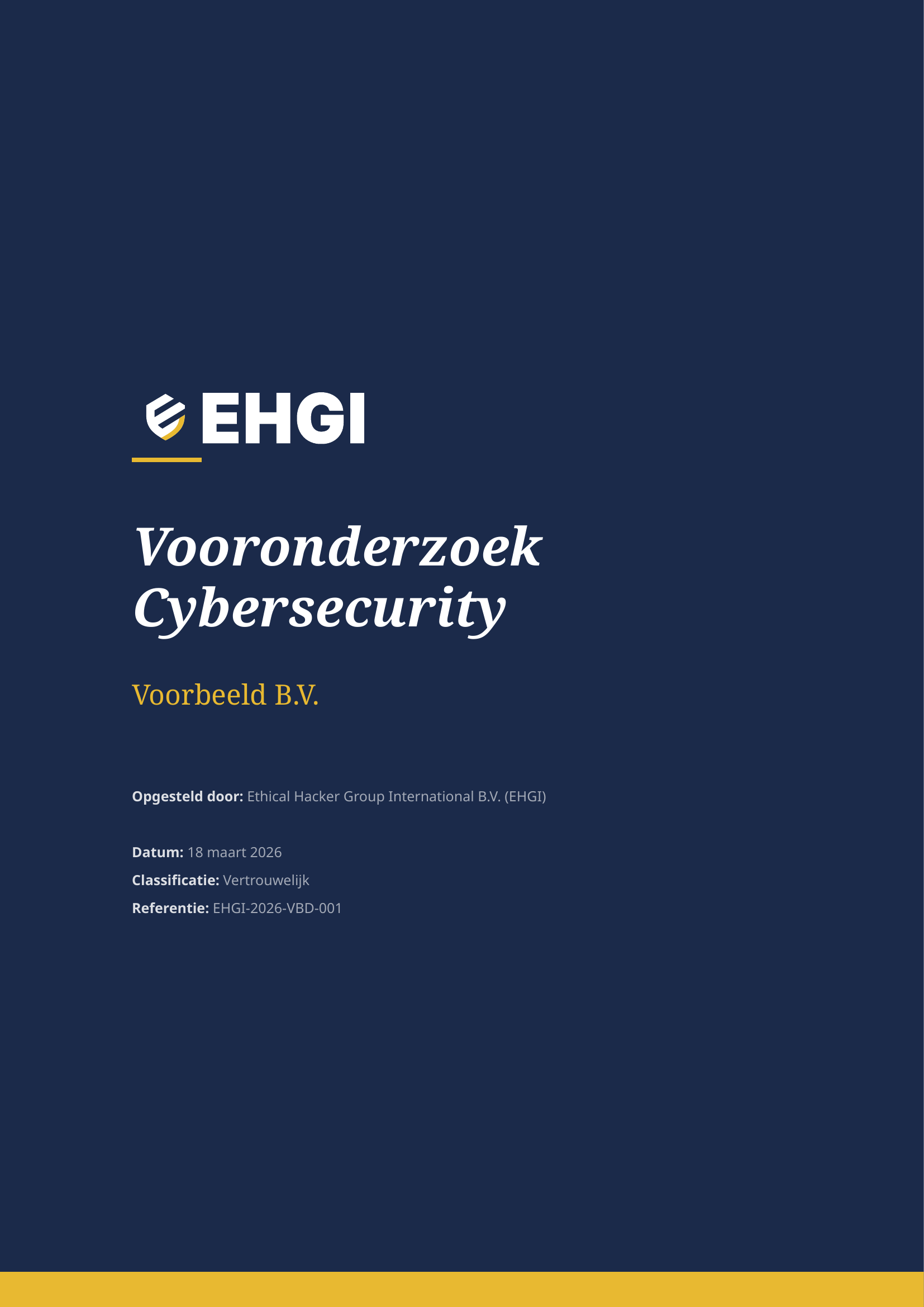 Vooronderzoek pagina 1